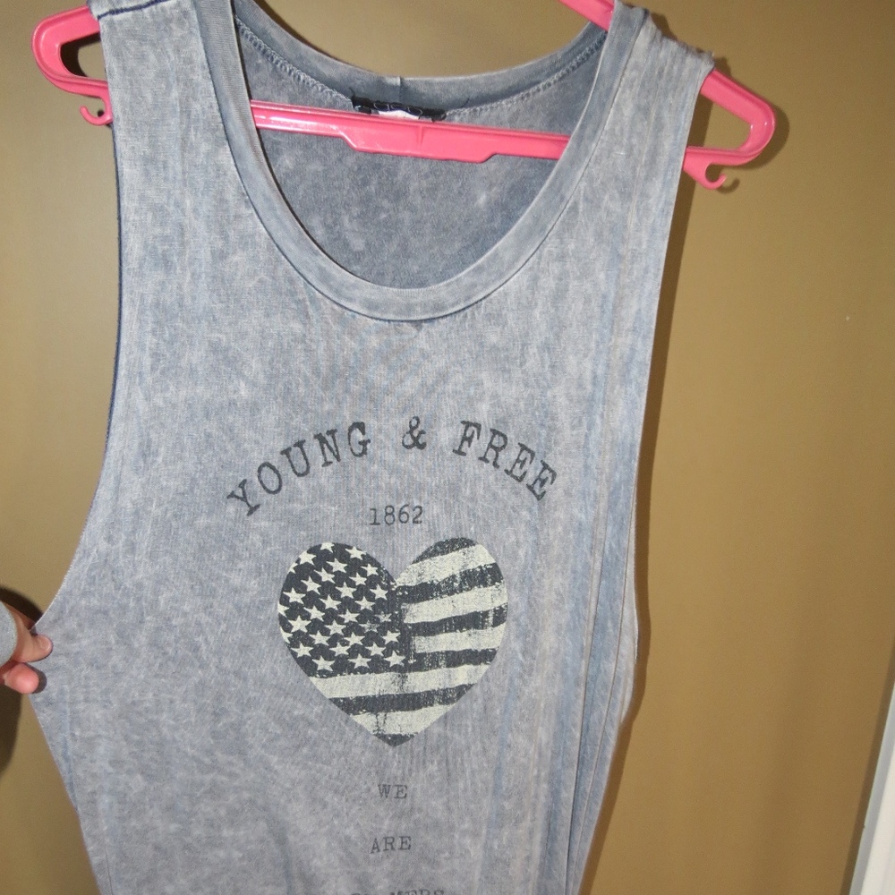 long stretchy tank